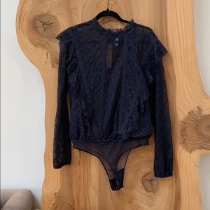 Free People Goldie Lace Bodysuit